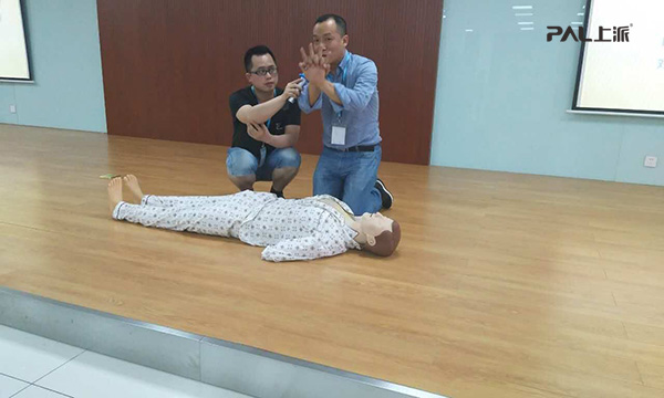 上派电器开展安全生产现场处理与急救知识讲座