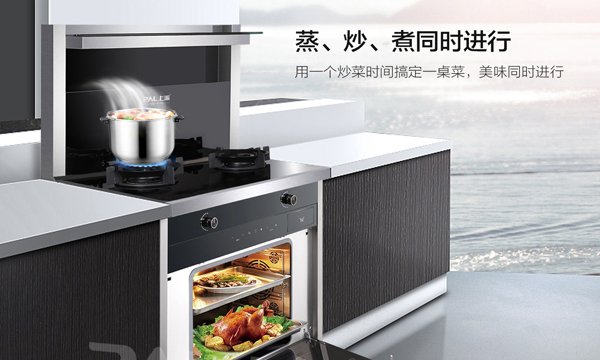 上派蒸时代F110无油烟,享美味!