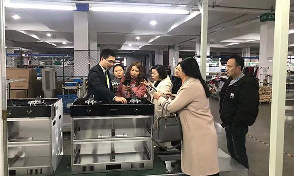 冬日热度不减——上派集成灶迎来各地客户到访考察!