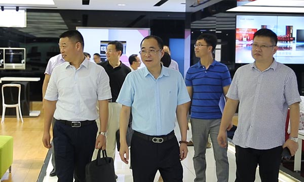 不忘初心，牢记使命——绍兴市组织部一行莅临上派参观指导