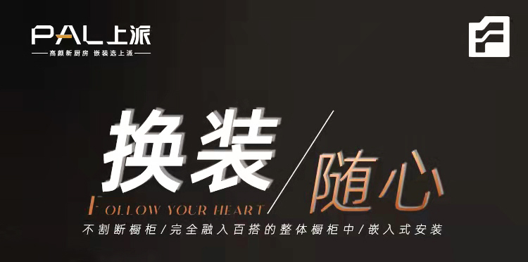 上派嵌装集成灶|乐享生活随心主义