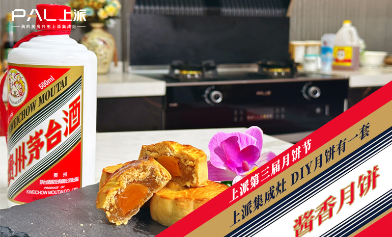 上派集成灶 DIY月饼有一套